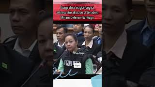 ICONIC QampA senator miriam amp janetnapoles on plundercase 👊👊👊trending viralvideo fyp [upl. by Ahsatak696]