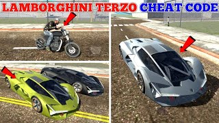 Finally Lamborghini Terzo का Cheat code आ गया 🤑💯  Indian Bikes Driving 3D New Update  Terzo code [upl. by Jarus348]