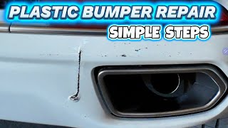 How to repair and paint your cars bumper [upl. by Lisetta64]