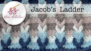 Jacob’s Ladder Tutorial Just Another Crochet Along [upl. by Dubenko]