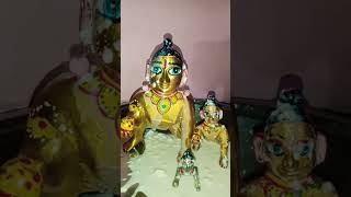 Laddu Gopal snanytshorts shortsfeed radheradhe [upl. by Osana]