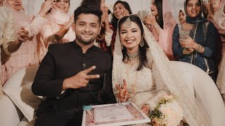 NIKKAH VLOG 💍❤️ DANISHNIDHA [upl. by Arised360]