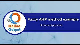 Mastering Employee Development with Fuzzy AHP A StepbyStep Guide [upl. by Juxon]