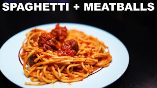 Spaghetti and meatballs [upl. by Mohandis]