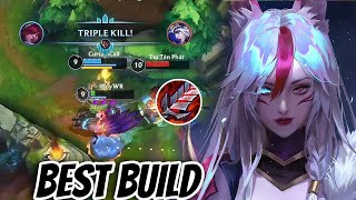 WILD RIFT ADC  THIS XAYAH CARRY 1V9 WILD THIS BUILD IN PATCH 52 GAMEPLAY [upl. by Hannis471]