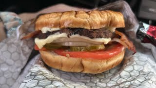 Eat with Me🍔Frisco Burger 🍔 Hardees 🍟 Story Time [upl. by Eisoj976]