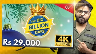 65 inch 4K TV For Rs 29000 Only 🔥  iFFALCON by TCL U62  Flipkart Big Billion Days [upl. by Slaby474]