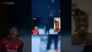 IShowSpeed Reacts to KSIs New Song LIVE on FaceTime [upl. by Clorinda]