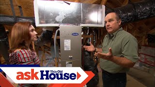 How to Install a WholeHouse Humidifier  Ask This Old House [upl. by Dinsmore]