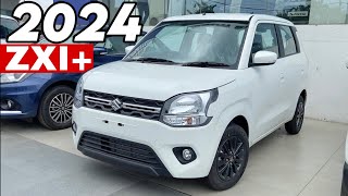 WAGON R 2024 ZXI PLUS TOP MODEL ₹81 Lakh ❤️ MARUTI SUZUKI WAGONR ZXI PLUS 2024 WHITE COLOUR 🔥 [upl. by Annora]