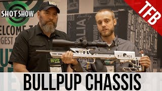 SHOT Show 2019 Bullpup Chassis  MK Machining [upl. by Leahcimnoj164]