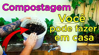 Compostagem O que é e Como Fazer em Casa [upl. by Killian788]