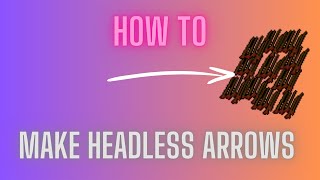 OSRS How to make headless arrows [upl. by Dionis410]