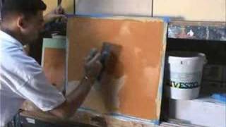 Firenzecolor Venetian Plaster Authentic Demonstration [upl. by Radley]