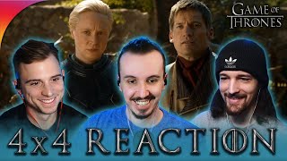 Game Of Thrones 4x4 Reaction quotOathkeeperquot [upl. by Rocray]