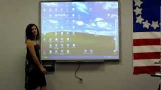 The Basics of How to Use a SMARTboard [upl. by Wier435]