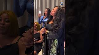 Watch the emotional moment Wumi Toriola was surprised with Yinka Alaseyori on her birthday shorts [upl. by Minoru]