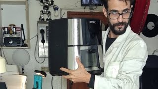 تفكيك واستكشاف آلية عمل جهاز Air Fryer للطهو بالهواء الساخن [upl. by Ungley558]