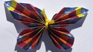 AWESOME PAPER BUTTERFLY TUTORIAL [upl. by Niles]