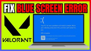 How To FIX Valorant VGKSYS Blue Screen Error FULL GUIDE 2024 [upl. by Ori875]