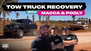 Recovering the Recovery Truck at Finke 2024 w Macca amp Uncle Pooly [upl. by Lerak905]