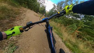 Mtb Trail riding quotDyemill Bike Parkquot Isle of Arran Scotland [upl. by Delano394]