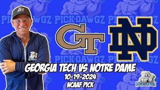 Georgia Tech vs Notre Dame 101924 College Football Picks amp Predictions  Week 8 NCAAF Betting Tips [upl. by Zeke]