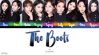 gugudan 구구단  The Boots Lyrics Color Coded HanRomEng [upl. by Nadaha206]