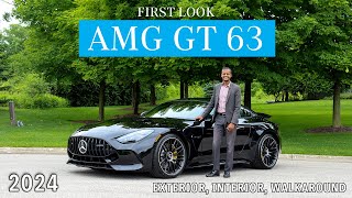 The 2024 MercedesAMG GT 63 Coupe the most anticipated vehicle of the year [upl. by Netsud84]