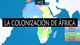 La colonización de África  Historia y resumen en mapas [upl. by Raddatz]