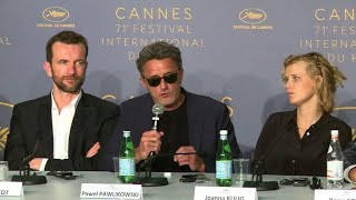 Oscarwinning Pawlikowski presents Cold War at Cannes [upl. by Peta284]