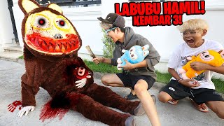 MERINDING BAYI ASLI LABUBU YANG BARU MELAHIRKAN KEMBAR 3 BOCIL NANGIS KEJER [upl. by Abramo]