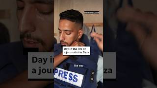 Day in the life of a journalist in Gaza [upl. by Lirbaj993]