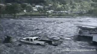 Tsunami in American Samoa  Wave Coming Ashore [upl. by Aynat819]