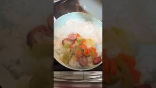 Kielbasa Peppers Onion and Rice deaf ASL blog [upl. by Pierre]