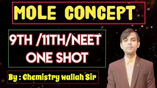 Mole Concept Class 11  Mole Concept One Shot  Mole Concept Tricks  Mole Concept Neet Jee [upl. by Adnilahs]