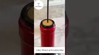 Creative Finds  Amazon Finds  Uncorking Wine Bottles With Air Pressure [upl. by Abbye]