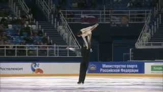 Natalja Zabijako  Yuri Larionov 2015 Russian Nationals Short Program [upl. by Tichon929]