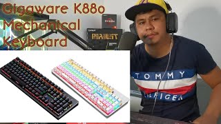 Gigaware K880 Mechanical Keyboard [upl. by Okia314]