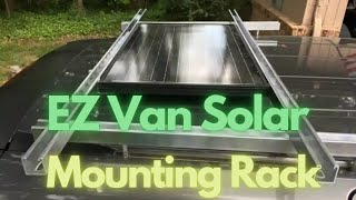 DIY Rooftop Solar on Honda Odyssey Conversion [upl. by Aleibarg]