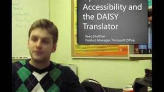 Open XML Accessibility and the DAISY Translator 12 [upl. by Gloria459]