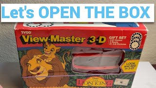 View Master 3D Gift Box The Lion King Special Edition Review [upl. by Santa]