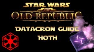 SWTOR  Datacron Guide  Hoth Empire [upl. by Farrington]