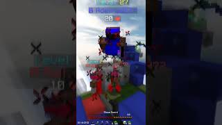 BEDWARS CLUTCH minecraft ハイピクセル bedwars ベッドウォーズ hypixel mc pvp マインクラフト clutch blockclutch [upl. by Sharyl]