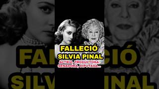 Silvia Pinal falleció 💔 la última diva del cine de Oro [upl. by Ellatsirhc657]