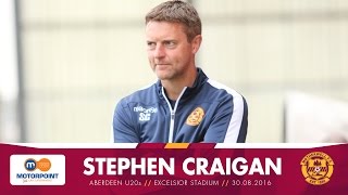 Stephen Craigan post Aberdeen [upl. by Oiuqise94]