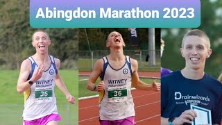 WHAT A DAY Abingdon Marathon 2023 Vlog  Massive PB [upl. by Hamon671]