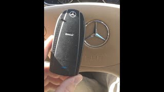 How to connect to Mercedes CLS bluetooth NTG1 handsfree system [upl. by Odnalor345]