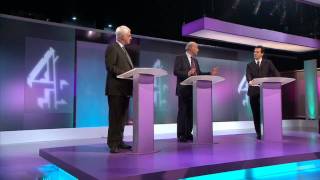 Chancellor takes on his rivals in TV debate [upl. by Reizarf]