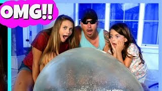 SUPER WUBBLE BUBBLE BALL MENTOS COKE POP ROCKS EXPLOSION [upl. by Rosie]